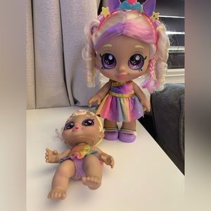 Kindi Kids Mystabella Sisters Doll Set